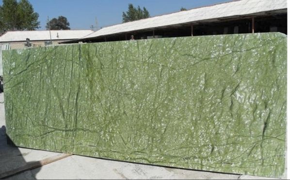 emerald green marble countertop